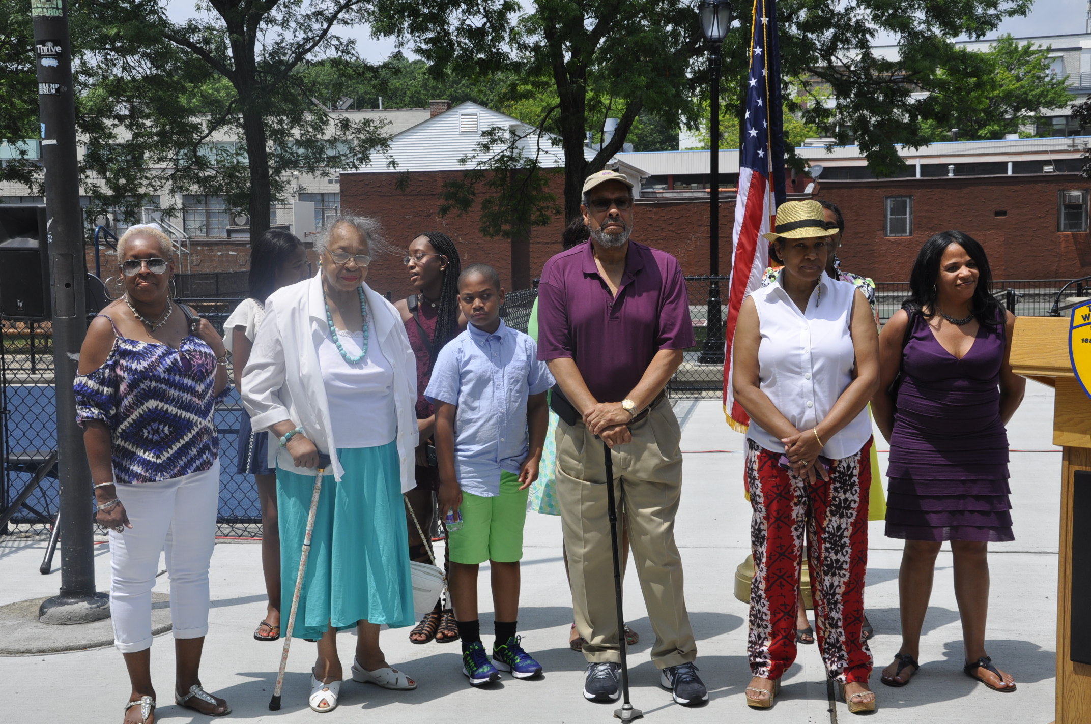 Kittrell Park Fitness Center Ribbon Cutting July 2